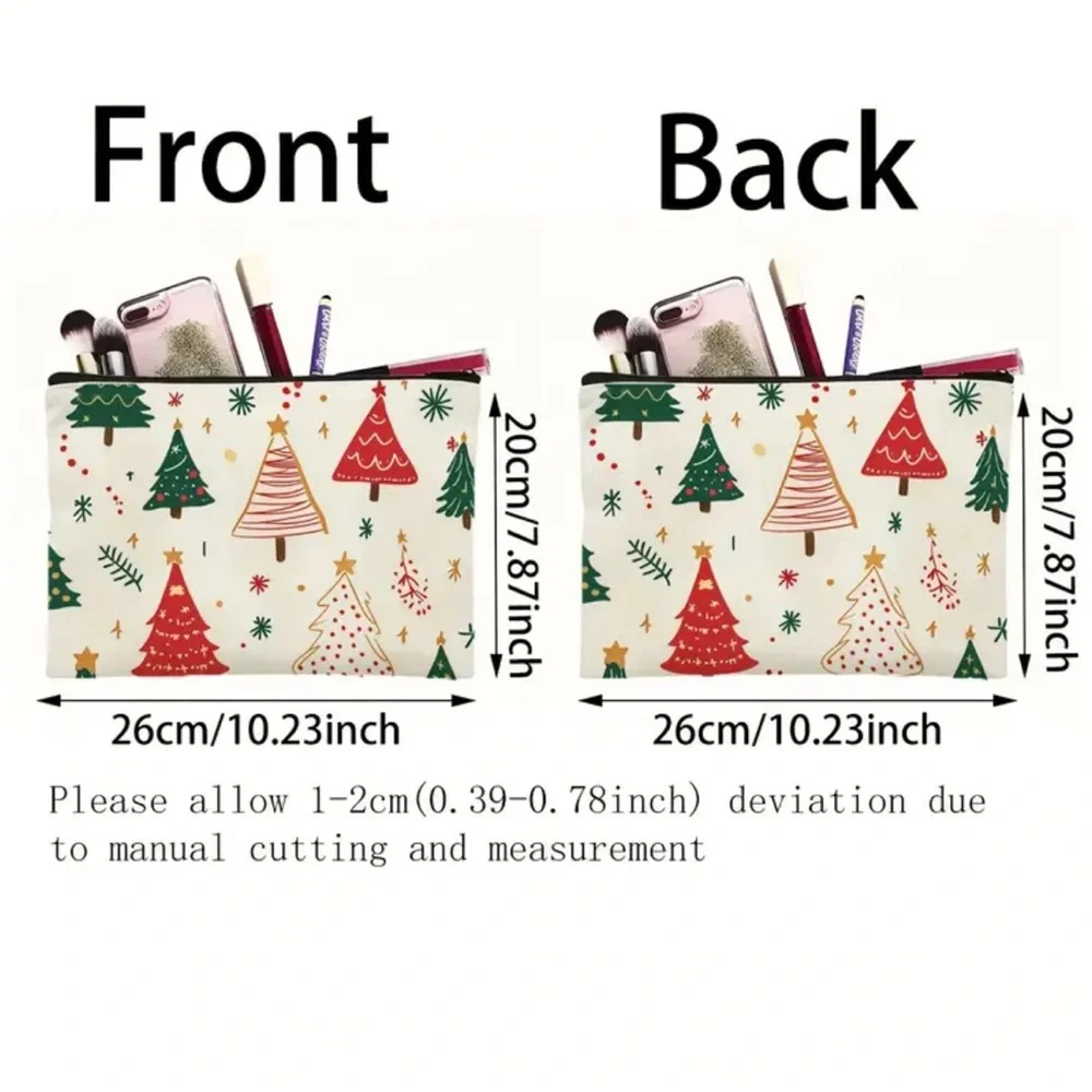 Christmas Tree Cosmetics Bag - Picture 3 of 3